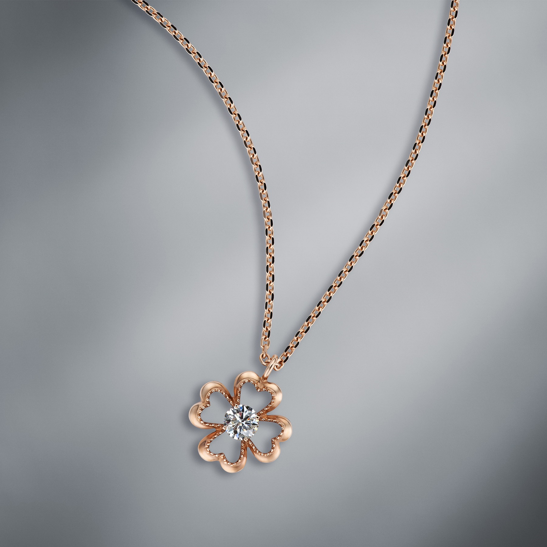 Diamond Pendant With Chain