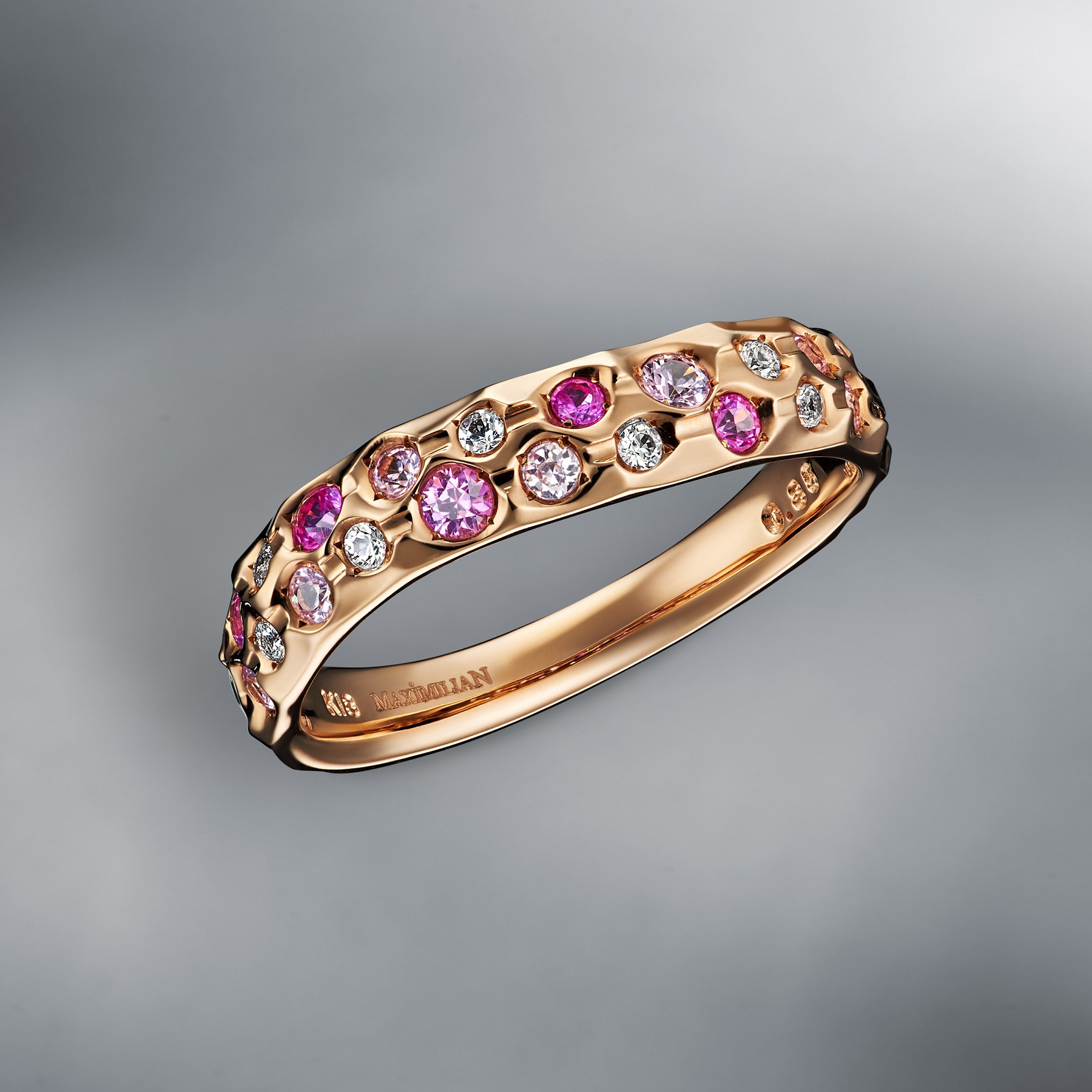 Multicolored Sapphire Ring