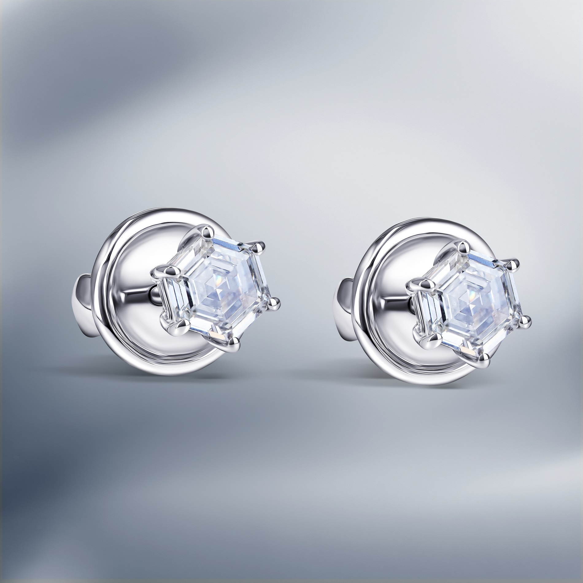 Diamond Ear Studs