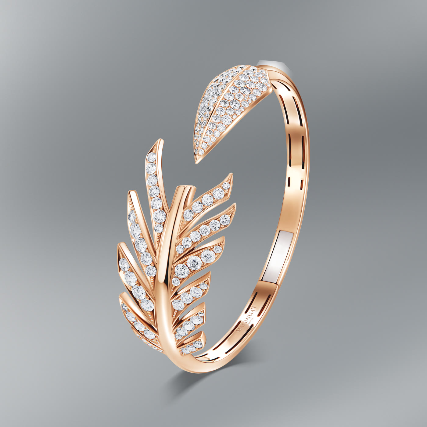 Robin Hood Arrow Bangle, Rose Gold