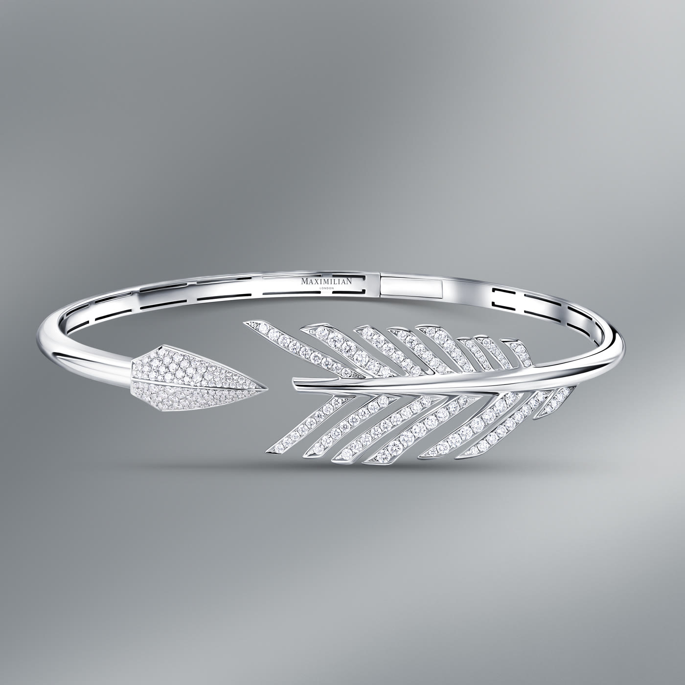 Robin Hood Arrow Choker, White Gold